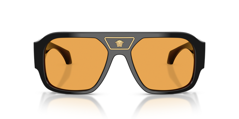 Versace VE4508U in Black / Orange (GB1/7) - Alternate View