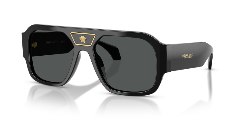 Versace VE4508U in Black / Dark Grey (GB1/87) - Alternate View