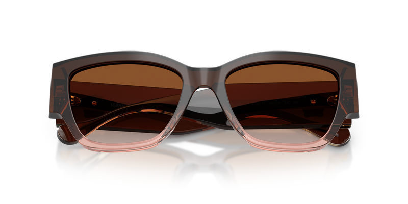 Versace VE4509U in Brown Gradient (533213) - Side View