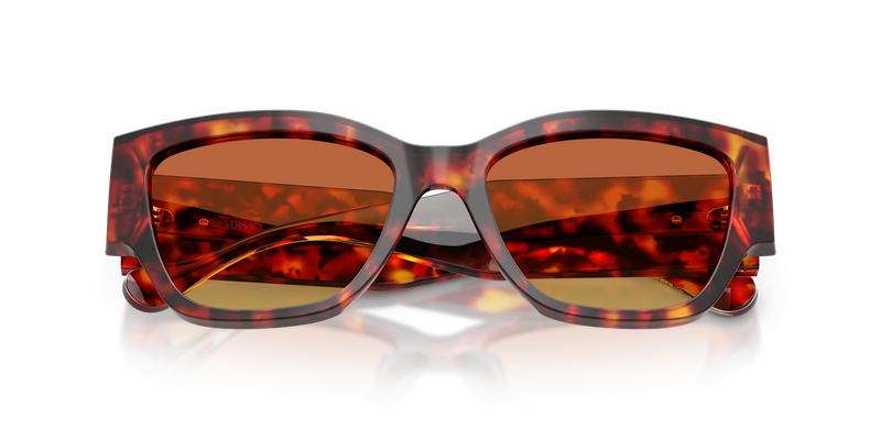 Versace VE4509U in Red Havana / Yellow Gradient Brown (5543T5) - Alternate View