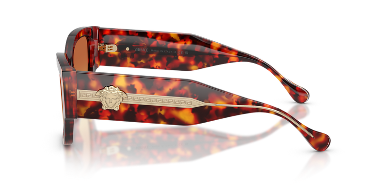 Versace VE4509U in Red Havana / Yellow Gradient Brown (5543T5) - Alternate View