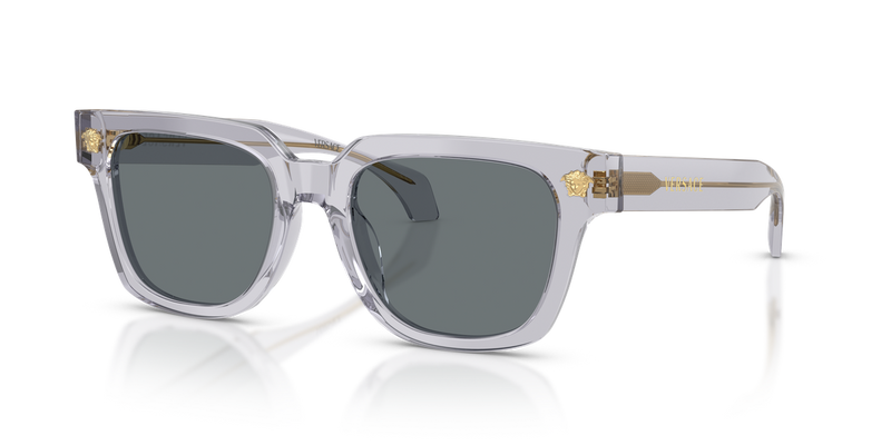 Versace VE4510U in Transparent Grey / Dark Blue (530580) - Alternate View