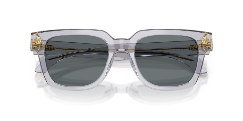 Versace VE4510U in Transparent Grey / Dark Blue (530580) - Alternate View
