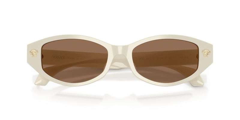 Versace VE4512D in White Talc / Dark Brown (554473) - Alternate View