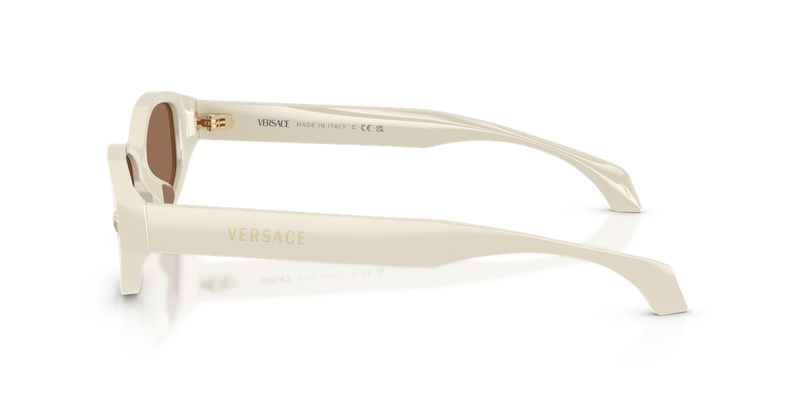 Versace VE4512D in White Talc / Dark Brown (554473) - Alternate View