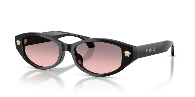 Versace VE4512D in Black / Rose Gradient Grey (GB1/5M) - Alternate View