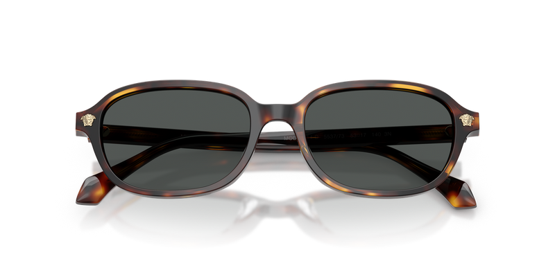 Versace VE4514D in Havana / Dark Brown (553773) - Side View