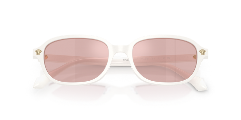 Versace VE4514D in White Talc / Pink Mirror Gold (55441T) - Alternate View