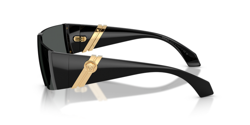 Versace VE4516 in Black / Dark Grey (GB1/87) - Alternate View