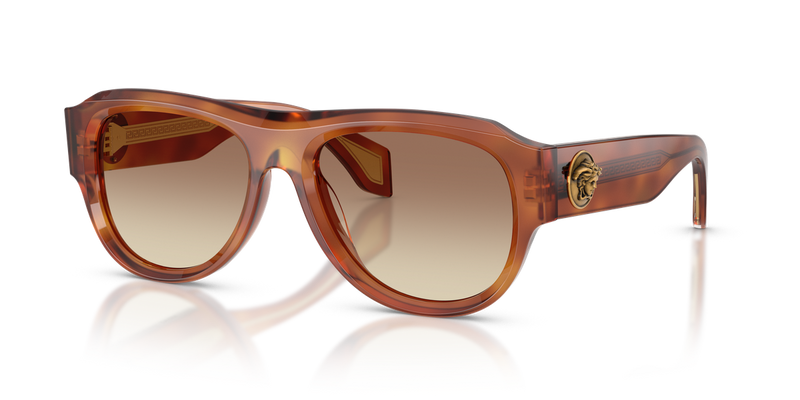 Versace VE4518U in Brown Havana - Alternate View