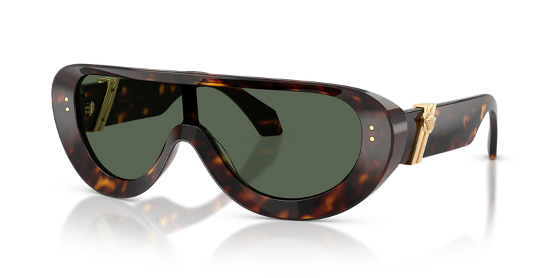 Versace VE4521U in Dark Havana - Front View