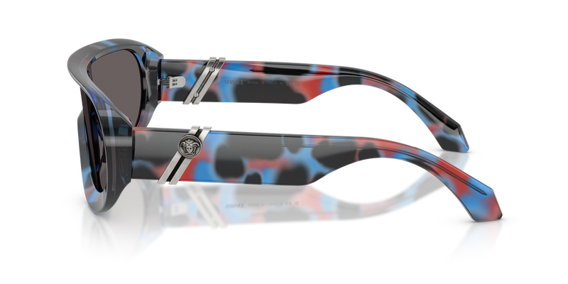Versace VE4521U in Black/Blue/Red Havana - Alternate View