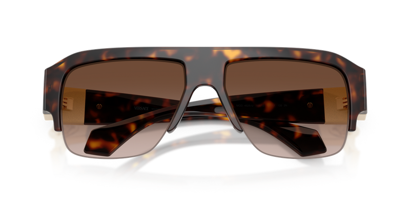 Versace VE4525U in Dark Havana - Side View