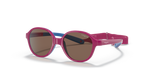 Pink On Rubber Blue / Dark Brown (256873)