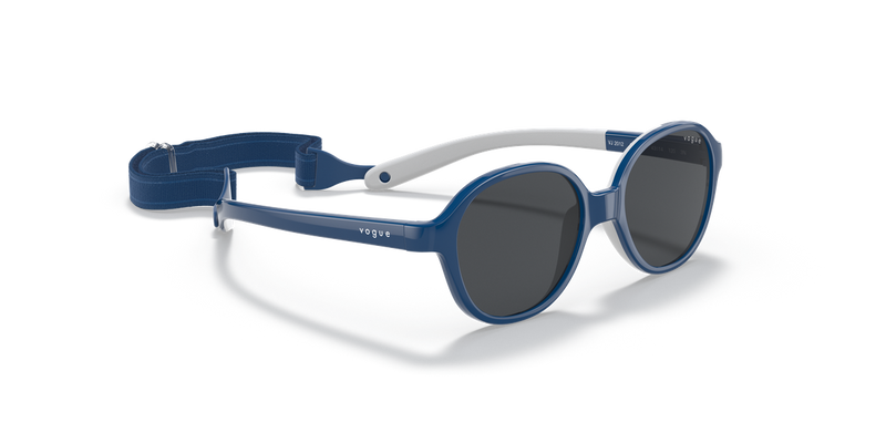 Vogue Junior 0VJ2012 in Blue On Rubber Cream - Alternate View