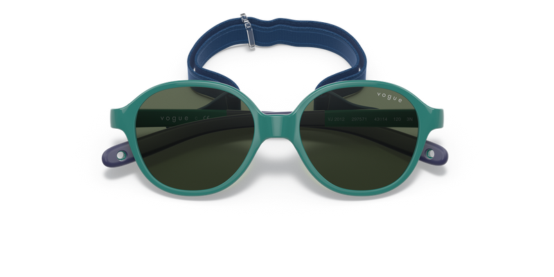Vogue Junior 0VJ2012 in Green On Rubber Dark Blue - Alternate View