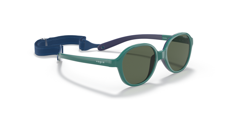 Vogue Junior 0VJ2012 in Green On Rubber Dark Blue - Alternate View