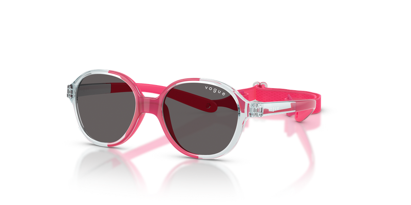 Vogue Junior 0VJ2012 in Azure/Fuchsia Rubber - Front View