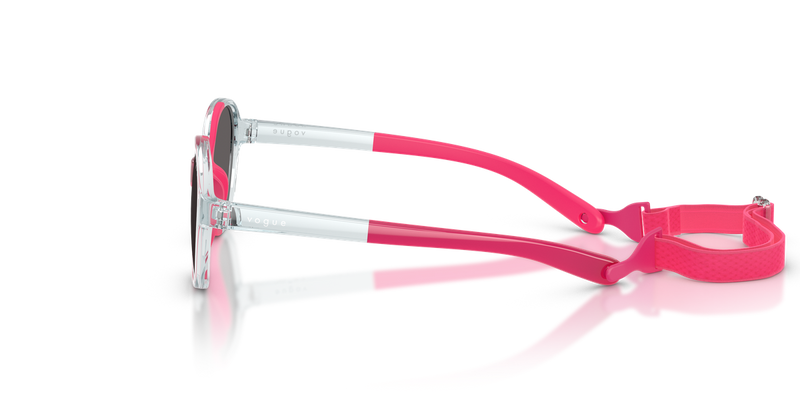 Vogue Junior 0VJ2012 in Azure/Fuchsia Rubber - Back View