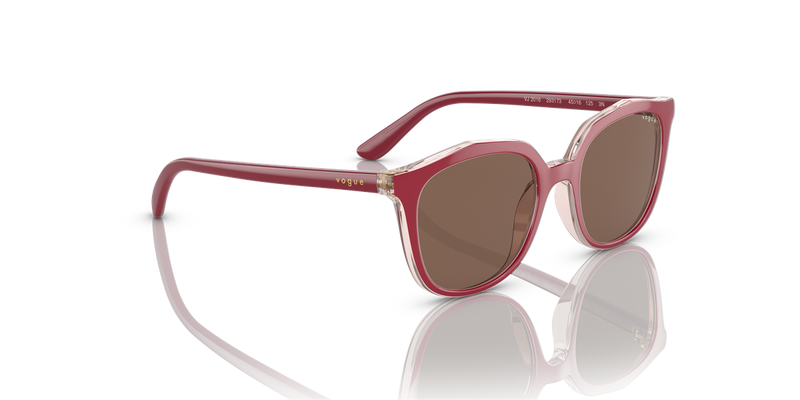 Vogue Junior 0VJ2016 in Transparent Pink/Top Fuchsia - Alternate View