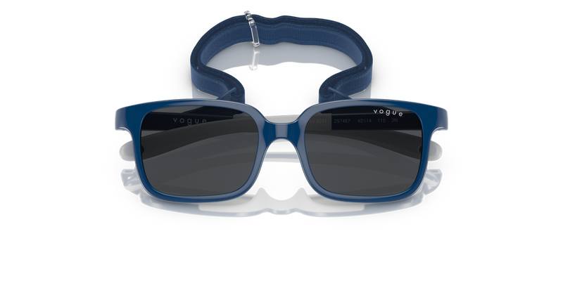 Vogue Junior 0VJ2017 in Blue On Cream Rubber - Alternate View