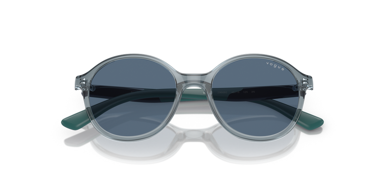 Vogue Junior 0VJ2018 in Transparent Light Blue - Side View
