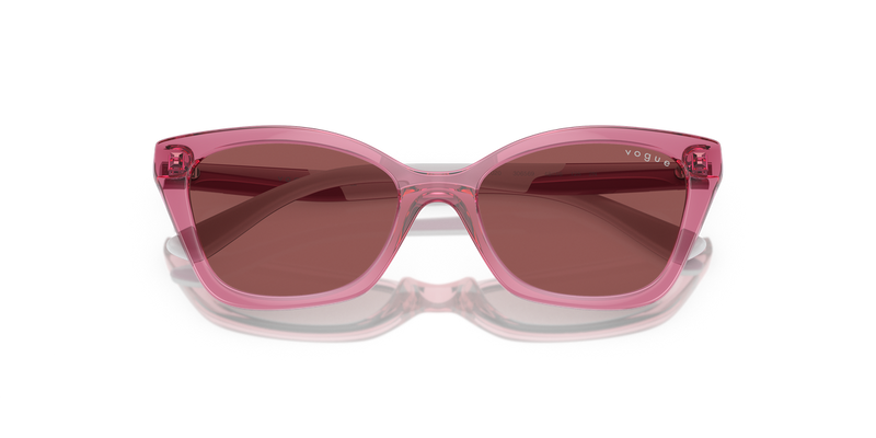 Vogue Junior 0VJ2020 in Transparent Purple - Alternate View