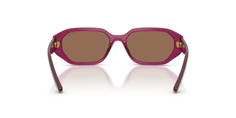 Vogue Junior 0VJ2034 in Transparent Burgundy - Temple Detail