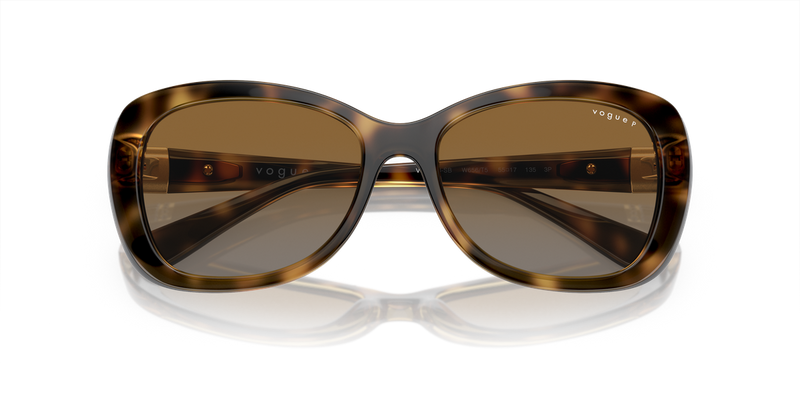 Vogue Eyewear VO2943SB in Dark Havana / Brown Gradient Polarized (W656T5) - Alternate View