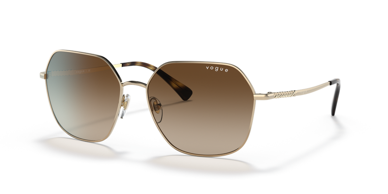 Vogue Eyewear VO4198S in Pale Gold / Brown Gradient (848/13) - Alternate View