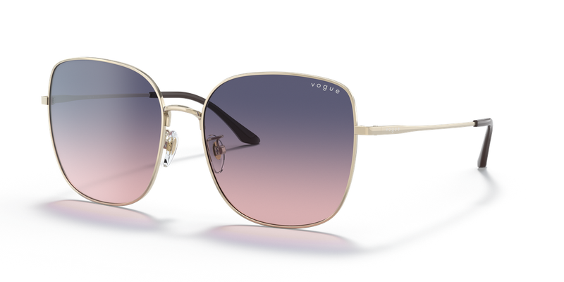 Vogue Eyewear VO4237SD in Pale Gold / Pink Gradient Blue (848/I6) - Alternate View