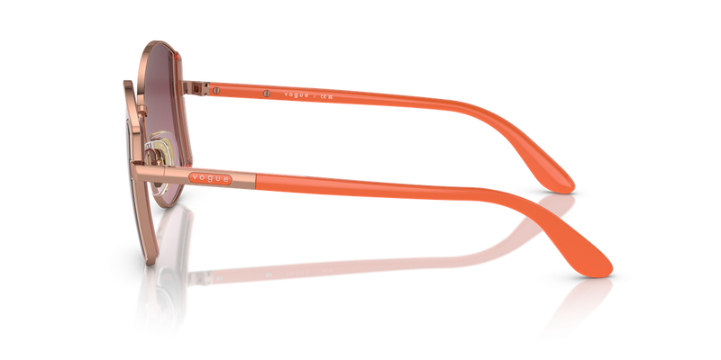 Vogue Eyewear VO4267S in Rose Gold / Violet Mirror Silver Gradient (51527A) - Alternate View