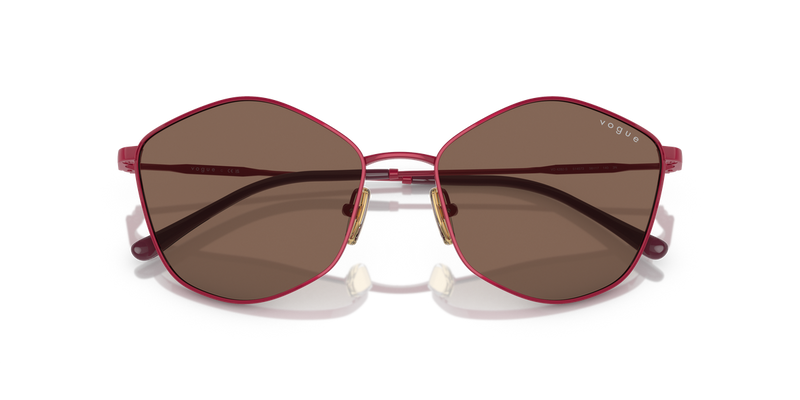 Vogue Eyewear VO4282S in Fuchsia / Dark Brown (514573) - Side View