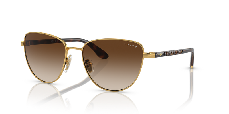 Vogue Eyewear VO4286S in Gold / Brown Gradient (280/13) - Front View