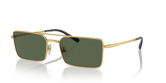 Vogue Eyewear VO4309S - Gold / Dark Green Polarized (280/9A)