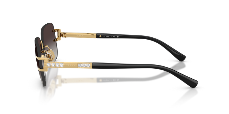 Vogue Eyewear VO4367SB in Gold - Back View