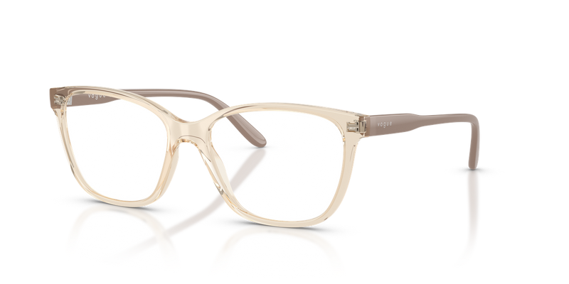 Vogue Eyewear VO5518F in Transparent Caramel - Front View