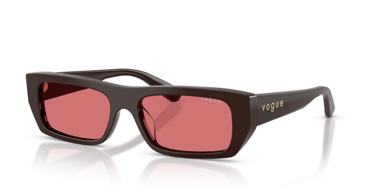 Vogue Eyewear VO5657SU in Full Brown / Red (324275) - Alternate View