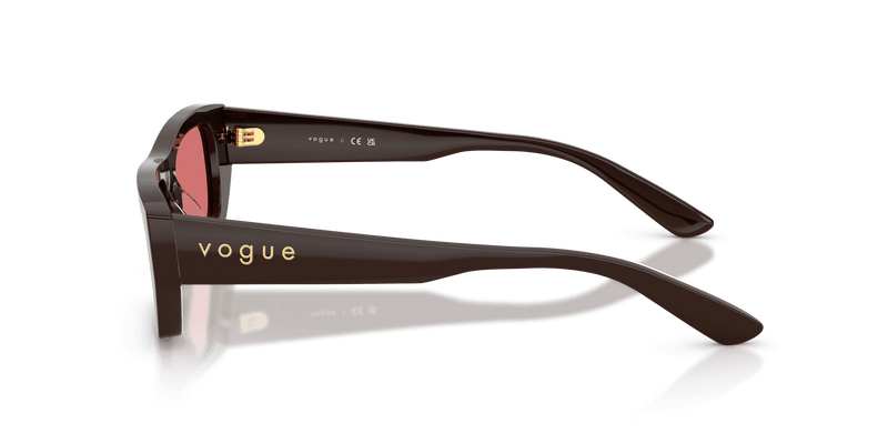 Vogue Eyewear VO5657SU in Full Brown / Red (324275) - Alternate View
