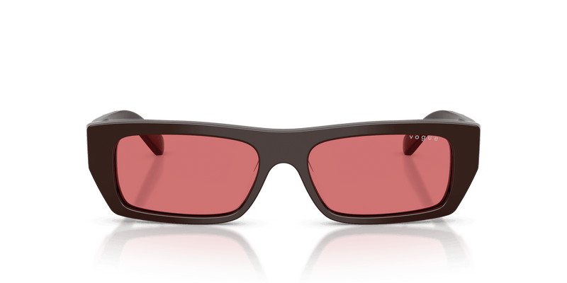 Vogue Eyewear VO5657SU in Full Brown / Red (324275) - Alternate View