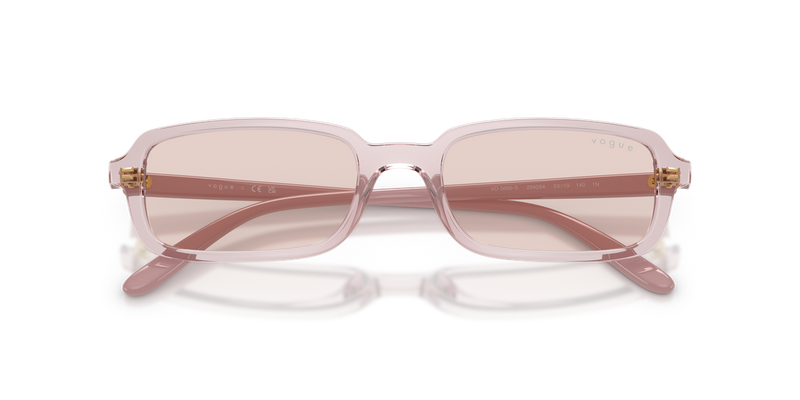 Vogue Eyewear VO5666S in Transparent Pink - Side View