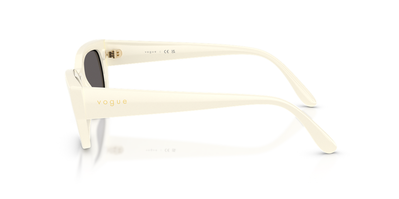 Vogue Eyewear VO5669S in Full Ivory / Black Smoke (316787) - Alternate View