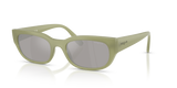 Opaline Green / Light Grey Mirror Silver (32546G)