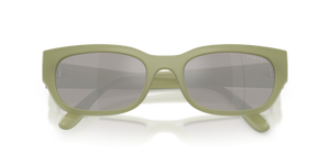 Opaline Green / Light Grey Mirror Silver (32546G)