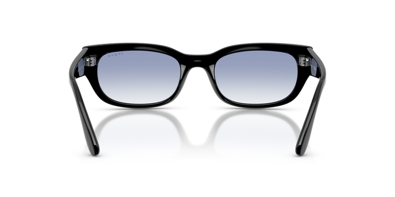 Vogue Eyewear VO5669S in Black / Clear Gradient Light Blue (W44/19) - Alternate View