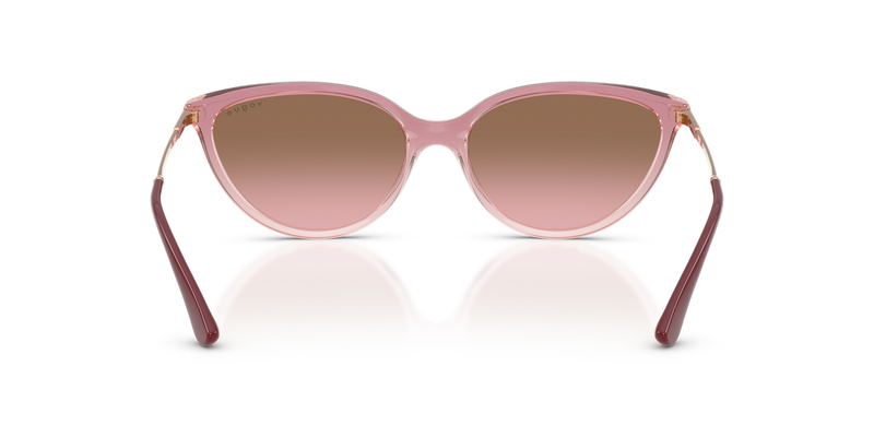 Vogue Eyewear VO5672S in Gradient Pink/Transparent Pink / Pink Gradient Brown (325814) - Temple Detail
