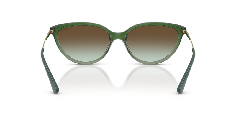 Vogue Eyewear VO5672S in Gradient Green/Transparent Green / Green Gradient (3259E8) - Alternate View
