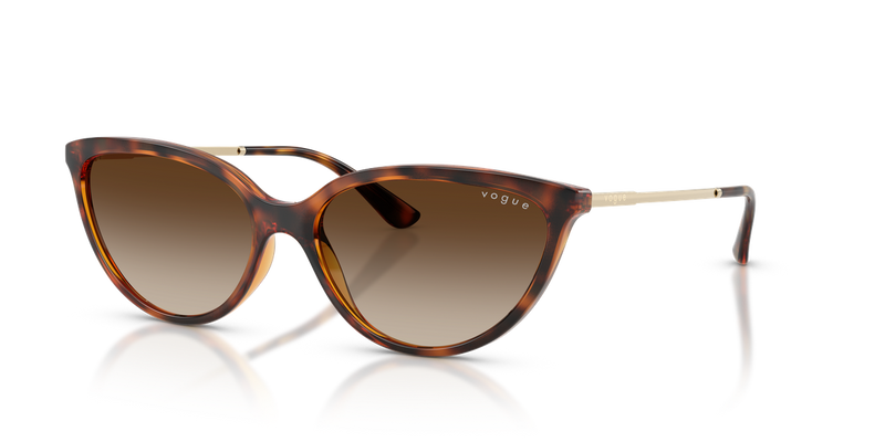 Vogue Eyewear VO5672S in Dark Havana / Gradient Brown (W65613) - Alternate View