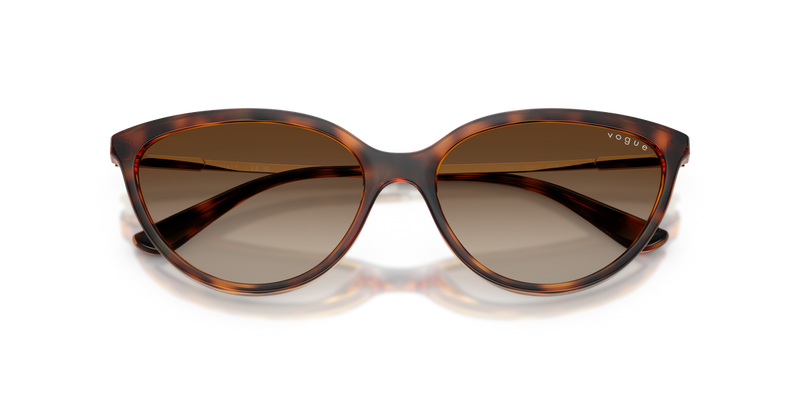 Vogue Eyewear VO5672S in Dark Havana / Gradient Brown (W65613) - Alternate View