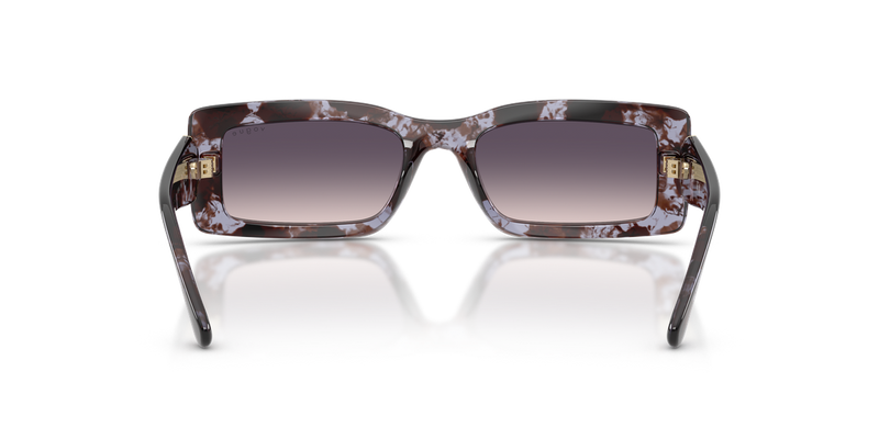 Vogue Eyewear VO5674S in Purple Havana / Pink Gradient Dark Grey (317836) - Temple Detail